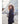 DIANA oversized blazer in navy black