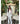 Split hem trousers